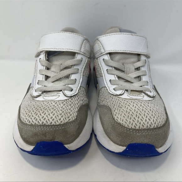 Nike Air Max 90 LTR SE "White/Multi/Active Fuchsia Gradeschool Girl Shoe Sz 13.5 - Picture 2 of 10